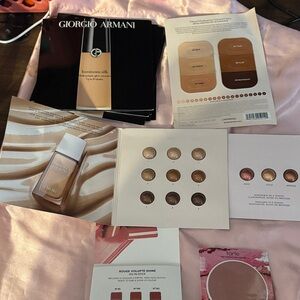 11 piece high end make up samples